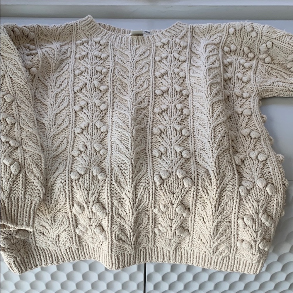 Knit sweater
